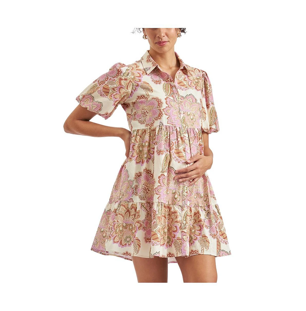 Ripe Maternity Hope Linen Dress