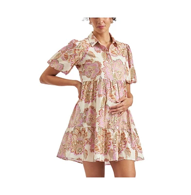 Ripe Maternity Hope Linen Dress