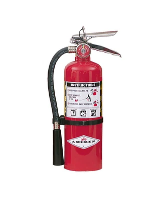 Amerex B424, 5lb Abc Dry Chemical Class A B C Fire Extinguisher