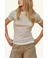 Crescent Women's Kami Double Layer Tee