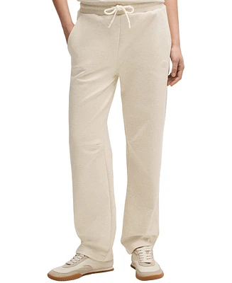 Boss by Hugo Women's Cropped Cotton-Blend Tracksuit Pants