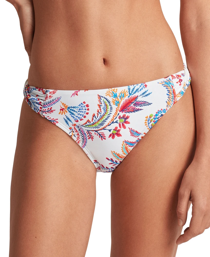 Lauren Ralph Women's Twist-Side Hipster Bikini Bottoms