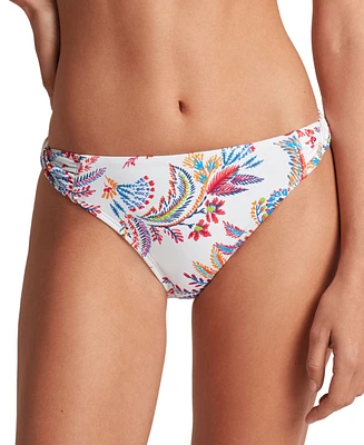 Lauren Ralph Women's Twist-Side Hipster Bikini Bottoms