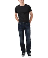 Buffalo David Bitton Men's Relaxed Straight Driven Authentic Jeans