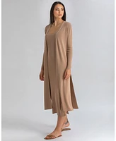 Pietro Brunelli Milano Women's Slim-Fit V-Neck Side Slit Dress Dalia