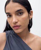 Mango Women's Gathered Details Asymmetrical Dress