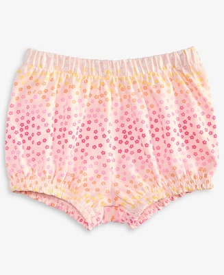 First Impressions Baby Girls Gradient Floral-Print Bloomers, Exclusively at Macy's