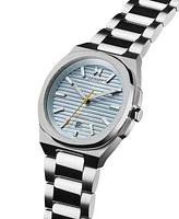 Mvmt Men's Odyssey Ii Automatic Silver Tone Stainless Steel Bracelet Watch