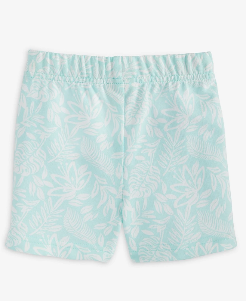 First Impressions Baby Boys Tonal Leaf-Print Shorts, Exclusively at Macy's