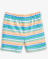 First Impressions Baby Boys Striped French Terry Shorts, Exclusively at Macy's