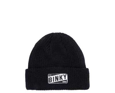 BinkyBro Men's Adult Rosemead Black Beanie