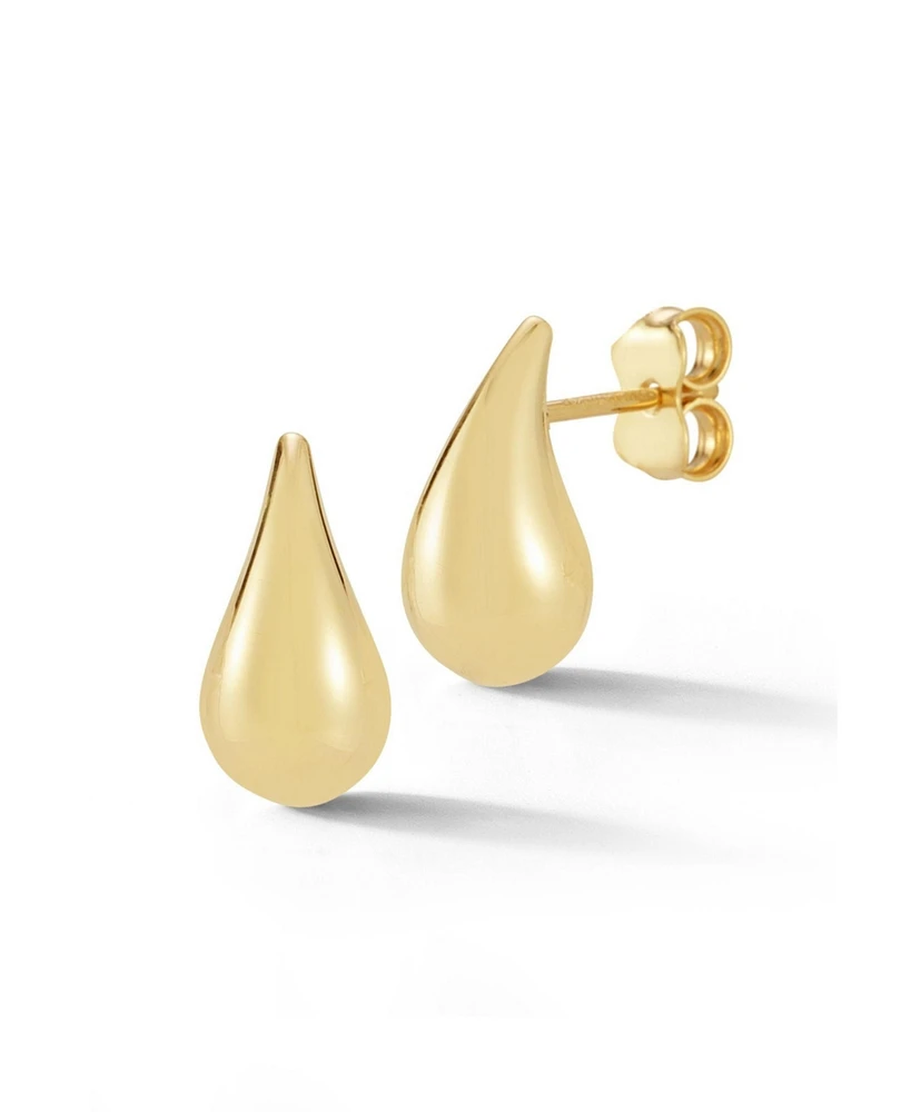 Rachel Zoe Fine Jewelry 14K Gold Small Teardrop Studs
