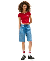 Tommy Girl Women's Logo Baby Tee