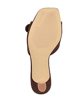 Guess Women's Dista Buckle Kitten Heel Sandals