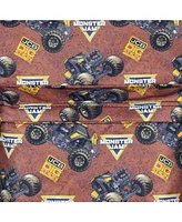 Monster Jam Backpack Jcb DIGatron Truck All-Over Print School Book Bag