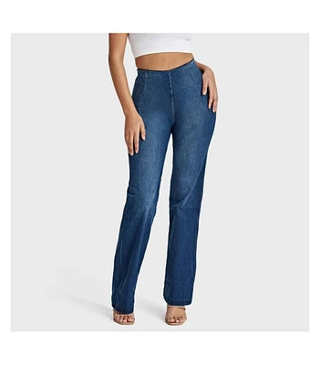 Freddy Women's Wr.up Snug High Waisted Flare Jeans