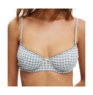 Cotton On Women's Dottie Woven Underwire Bra
