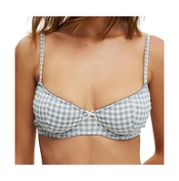 Cotton On Women's Dottie Woven Underwire Bra