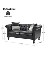 Tecla 3 Piece Living Room Set with Two-tone Throw Pillows