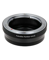 Fotodiox Lens Mount Adapter for Konica Auto-Reflex (Ar) Slr Lens to Micro Four Thirds (Mft, M4/3) Mount Mirrorless Camera Body