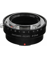 Fotodiox Mount Adapter with De-Clicked Aperture Control Dial for Contarex Lens to Fujifilm X-Mount Camera