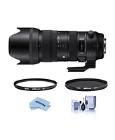 Sigma Sigma 70-200mm F2.8 Dg Os Hsm Sports Telephoto Zoom Lens for Nikon F Mount, Dslr Cameras (590955), Bundle with Hoya Nxt Plus 10-Layer Hmc Multi-