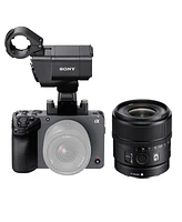 Sony FX30 Super 35 Cinema Line Camera with Xlr Handle Unit and E 15mm f/1.4 G Lens