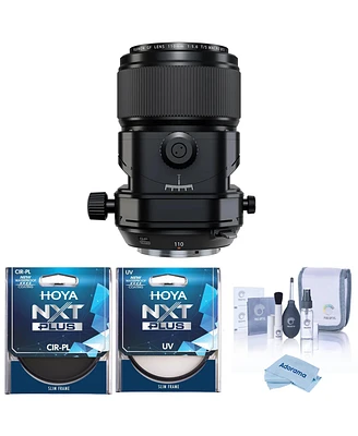 Fujifilm Fujinon Gf 110mm f/5.6 T/S Macro Lens, Bundle with Hoya 72mm Uv and Cpl Filters