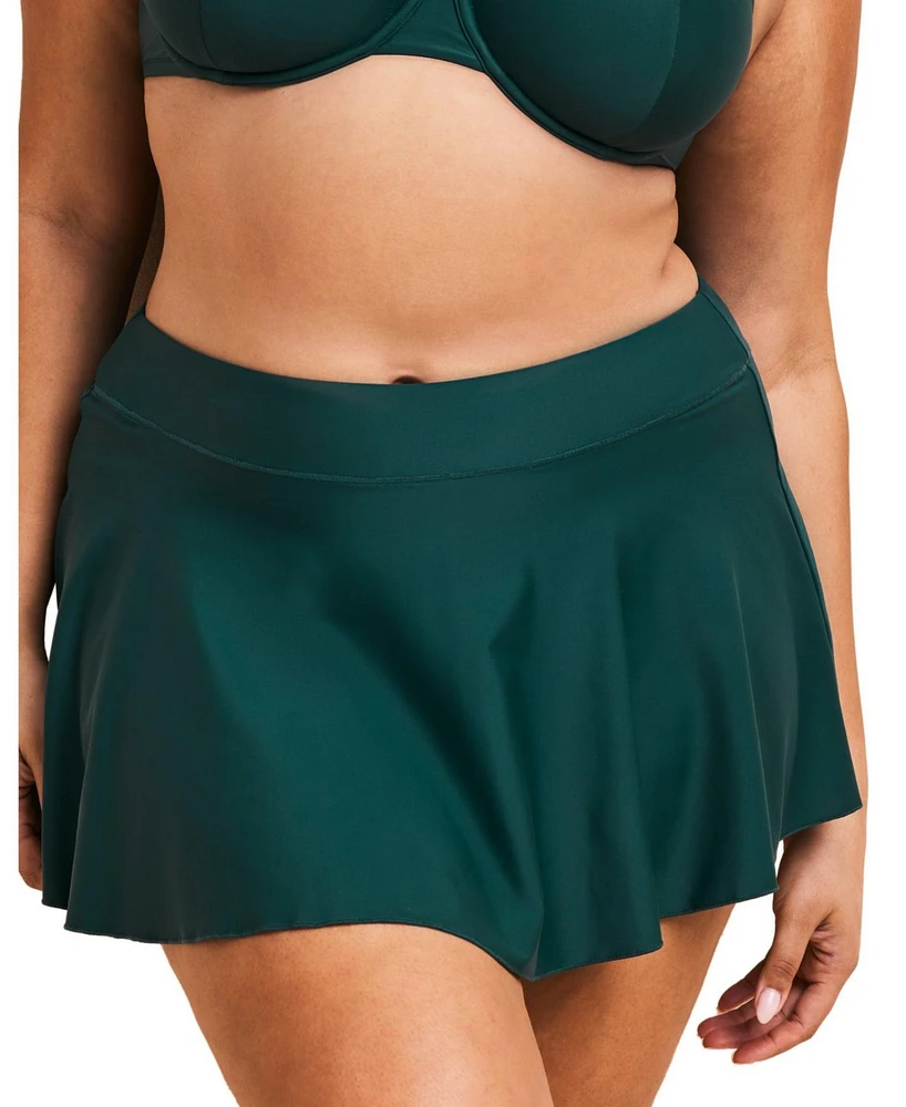 Adore Me Plus Tricia Swimwear Swim Skort Bottom