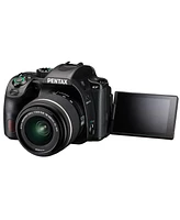 Pentax Kf Dslr Camera with Da L 18-55mm f/3.5-5.6 Al Wr Lens, Black