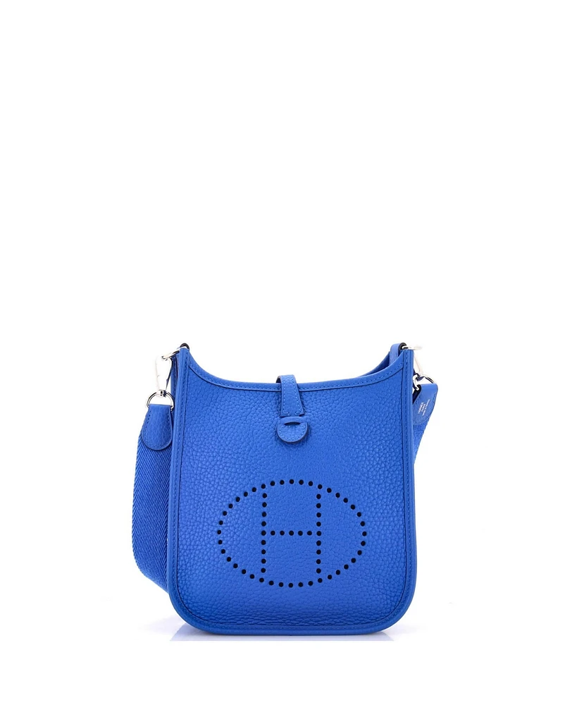 Pre-Owned Hermes Tpm Evelyne Bag Gen Iii Clemence