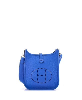 Pre-Owned Hermes Tpm Evelyne Bag Gen Iii Clemence