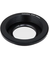 Fotodiox Pro Mount Adapter with 1.4x Multi-Coated Focus Correction Lens for M42 Lens to Nikon F Mount Camera