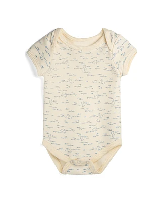 Mightly Baby Fair Trade Organic Cotton Short-Sleeve Bodysuit