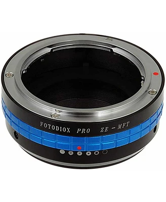 Fotodiox Mount Adapter with Aperture Control Dial for Mamiya Ze Lens to Micro Four Thirds Mirrorless Camera