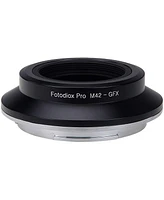 Fotodiox Pro Lens Mount Adapter for M42 Screw Mount Slr Lens to Fujifilm Gfx Medium Format Camera