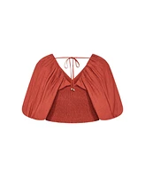 City Chic Plus Peta Top