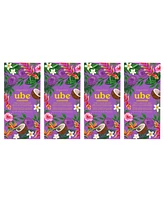 Sugarfina Ube Coconut Cream Chocolate Bar Kit, 4 Pieces