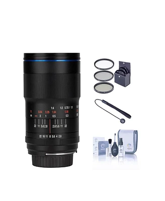 Venus Laowa 100mm f/2.8 2X Ultra Macro Apo Lens for Sony E, Bundle with ProOptic 67mm Filter Kit, Cleaning Kit, Lens Cap Tether