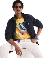 Nautica Men's Windsurfing Logo Graphic T-Shirt