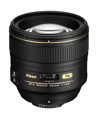 Nikon Af-s Nikkor 85mm f/1.4G Ed Lens for Nikon F, Bundle with Hoya 77mm Uv and Cpl Filters