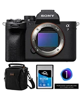 Sony Alpha a7 Iv Mirrorless Camera, Bundle with 960GB Memory Card, Capture One Pro Software and Shoulder Bag