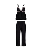 Adore Me Women's Eloisa Tank Top & Pants Pajama Set