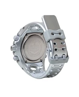 G-Shock Men's Silver Tone Resin Watch, 58.2mm
