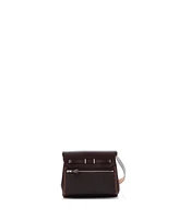 Pre-Owned Hermes 20 Herbag Zip Toile and Leather