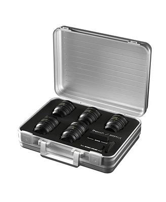 Thypoch Simera-c 21mm, 28mm, 35mm, 50mm and 75mm T1.5 Prime Cine 5-Lens Kit for Sony E