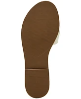 Steve Madden Women's Dipsy Knotted Embellished Slide Sandals