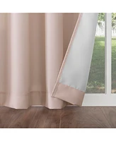 Daylin Woven Semi-Sheer Grommet Curtain Panel