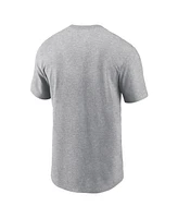Nike Men's Heather Gray Oregon Ducks Legacy Helmet T-Shirt