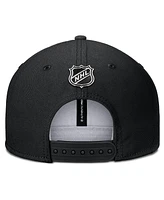 Fanatics Men's Black Ottawa Senators Authentic Pro Rink Snapback Hat